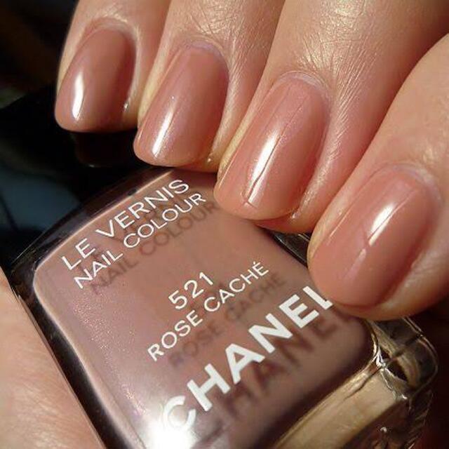 CHANEL - CHANEL ヴェルニ 521 ローズカシェ ネイルカラー ポリッシュ