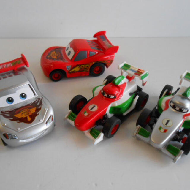 ♯Jua10FT カーズ プルバック レーサーカー シルバー 全6種 ♯Jua10FT