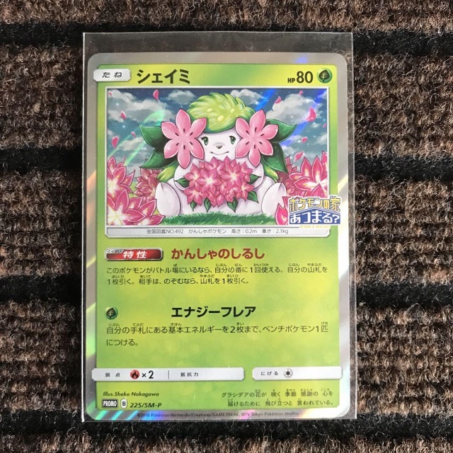 ポケモン - ポケモンカードゲーム シェイミ プロモ ポケモンの家