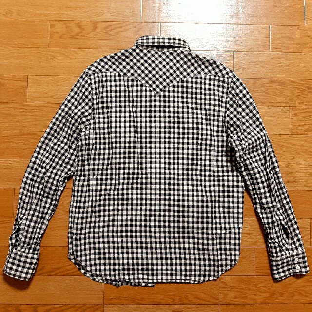 COOTIE - cootie Dobby Gingham Check チェックシャツ S kjの通販 by