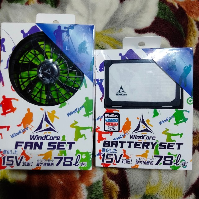 WORKMAN - ワークマン空調服windcore15Vファンバッテリーセットの通販