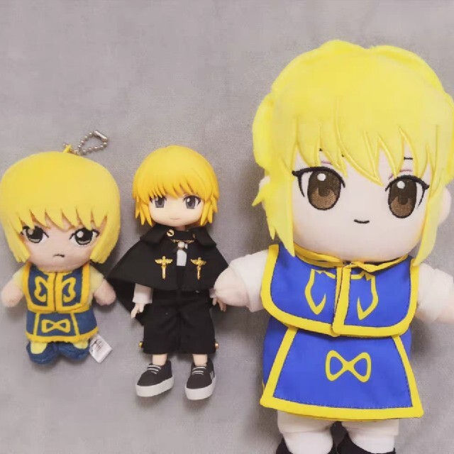 S④5 ハンタ 幻影旅団 人形 シャルナーク ぬいぐるみ 着せ替え