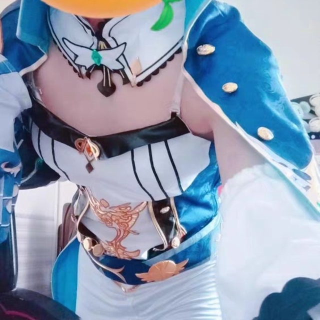 S⑫3 原神 ジン コスプレ 武器 模様 靴 ウィッグ 高品質の通販 by R's