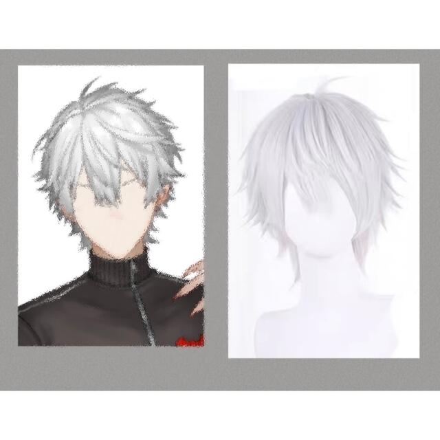 にじさんじ 葛葉 短髪 ウィッグ コスプレの通販 by Nori's shop｜ラクマ