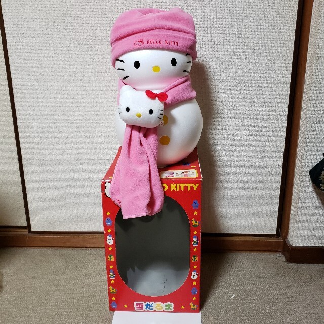 キティちゃん雪だるまの通販 by ぐでたま's shop｜ラクマ