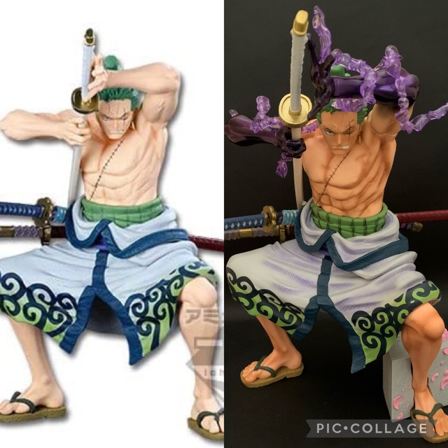 BANDAI - SMSP 一番くじ ワンピース ゾロ十郎 ロロノアゾロ リペイント