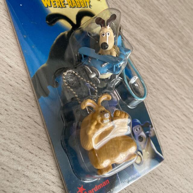 ウォレスとグルミット「野菜畑で大ピンチ」マスコットフィギュア 2点