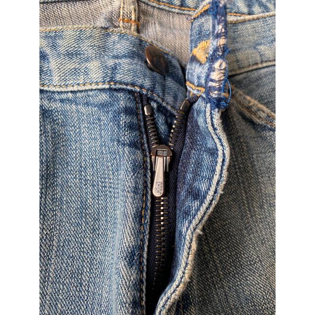 NUMBER (N)INE - 希少 レア00s Number nine グランジ デニム カート