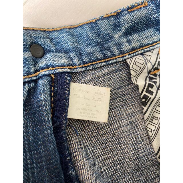 NUMBER (N)INE - 希少 レア00s Number nine グランジ デニム カート