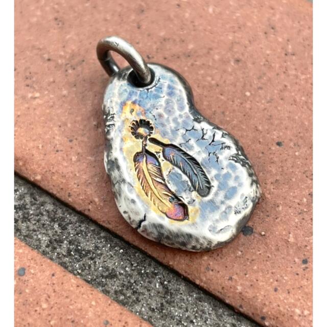 goro's - 最終出品！MOTO モト K24 フェザーデザイン シルバー メタル