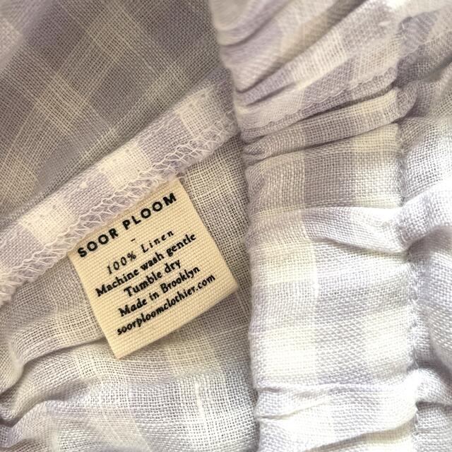 SOOR PLOOM - soor ploom soorploom ギンガム パンツ 4-5yの通販 by