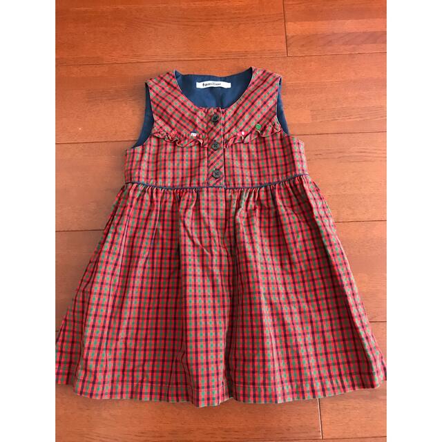 ファミリアのワンピース サイズ100 S115756812 - ワンピース極美品上下