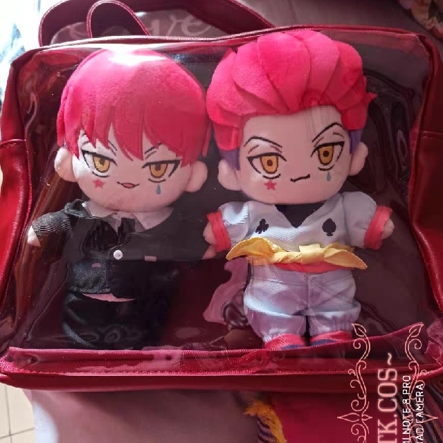 P⑤3 ハンタ ヒソカ 着せ替え ぬいぐるみ 20cm 高品質 豪華 プレゼント