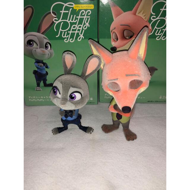 Disney - Fluffy Puffy ズートピア ニック ジュディ フィギュア 全2種