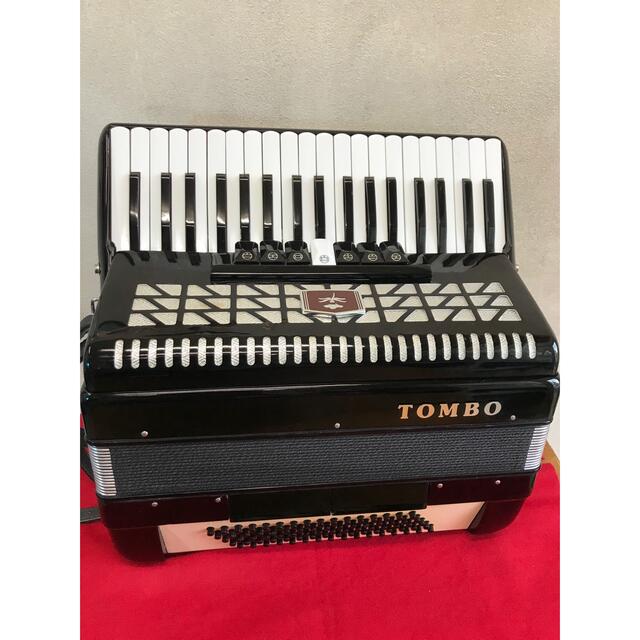 TOMBO T80B アコーディオン 37鍵盤/80ベース MML音色切替6 TOMBO T80B