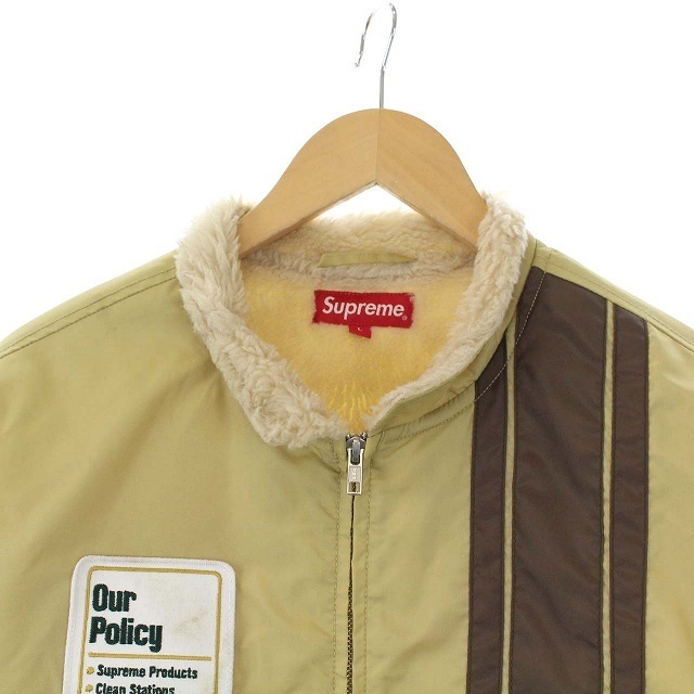Supreme - シュプリーム ブルゾン ジャケット ジップアップ 裏地ファー
