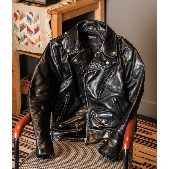 益田様専用ページ 茶芯ホースハイド ダブルライダースレザージャケット