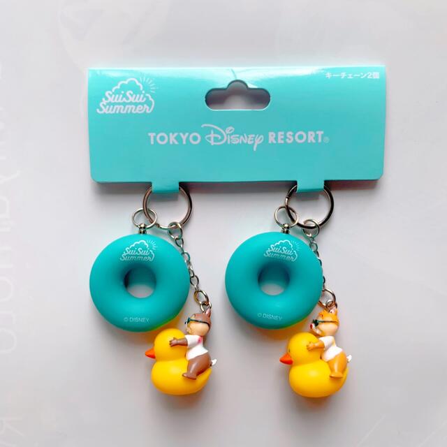 Disney - ディズニー スイスイサマー キーチェーン チップとデール
