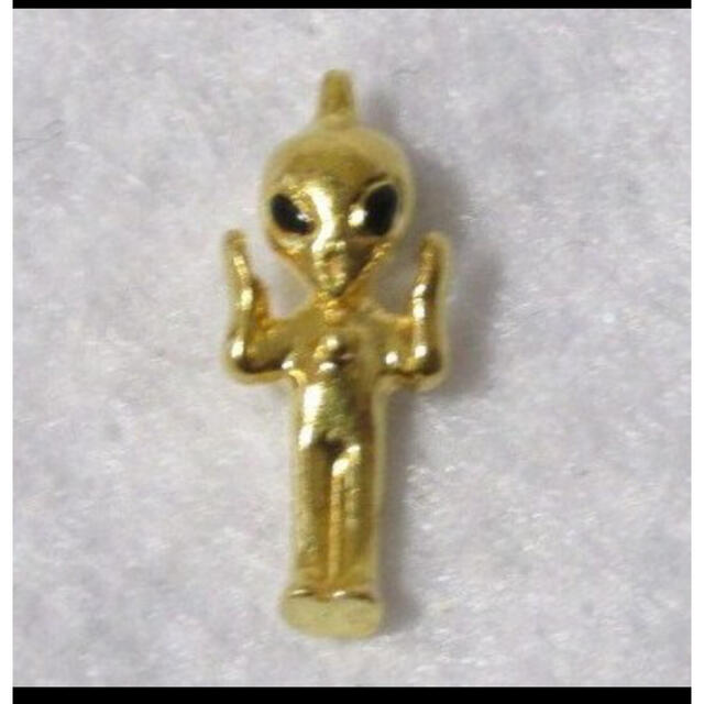 希少 純金 宇宙人 フィギュア カップヌードル 日清食品 懸賞品 K24の