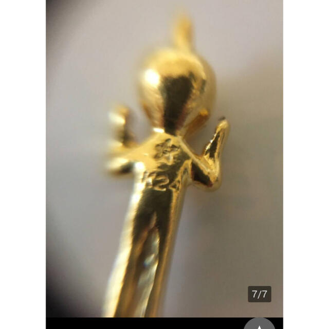 希少 純金 宇宙人 フィギュア カップヌードル 日清食品 懸賞品 K24の