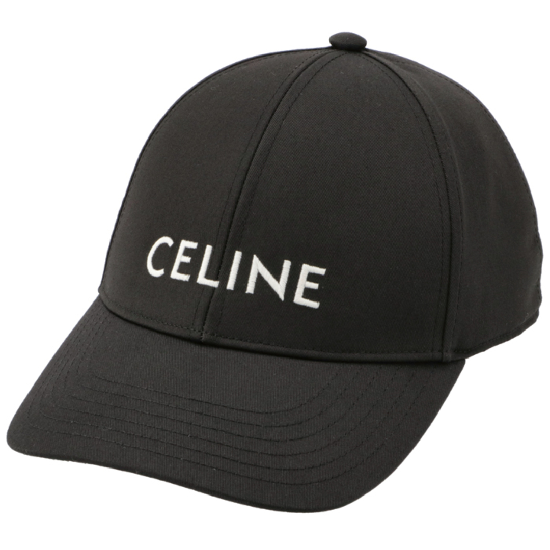 CELINE - CELINE ロゴ コットン ベースボールキャップ 帽子の通販 by