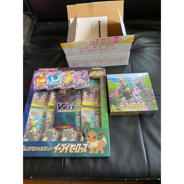 ポケモンカード イーブイヒーローズ BOX 未開封 シュリンク付き