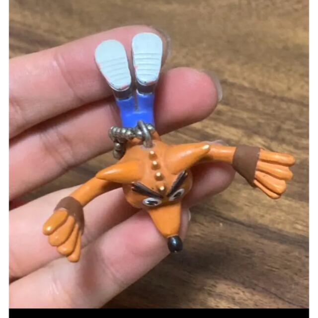 クラッシュバンディクー ストラップ キーホルダー レトロゲームの通販