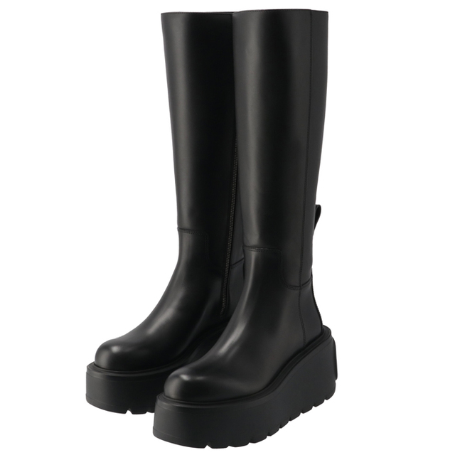 valentino garavani - VALENTINO GARAVANI ロングブーツ ユニーク