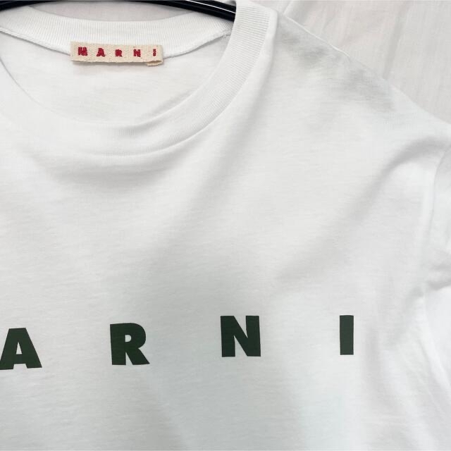 MARNI - marni 大人OKサイズ12 ロゴTシャツの通販 by kani's shop
