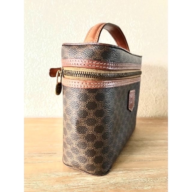 CELINE - セリーヌ マカダム柄 バニティバッグ ヴィンテージ riri