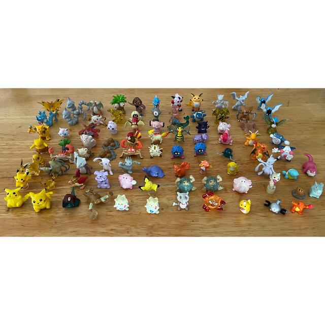 20年以上前の懐かしいポケモンフィギュア 第2世代まで ガチャガチャ