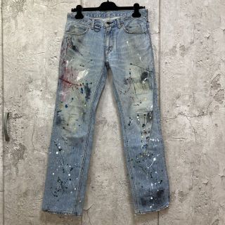 NUMBER (N)INE - NUMBER (N)INE 06SS ガンズ期 名作 ペイント デニム