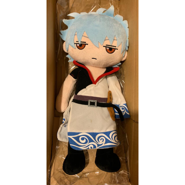 銀魂 坂田銀時 くったりクッション ぬいぐるみの通販 by 奈々美｜ラクマ