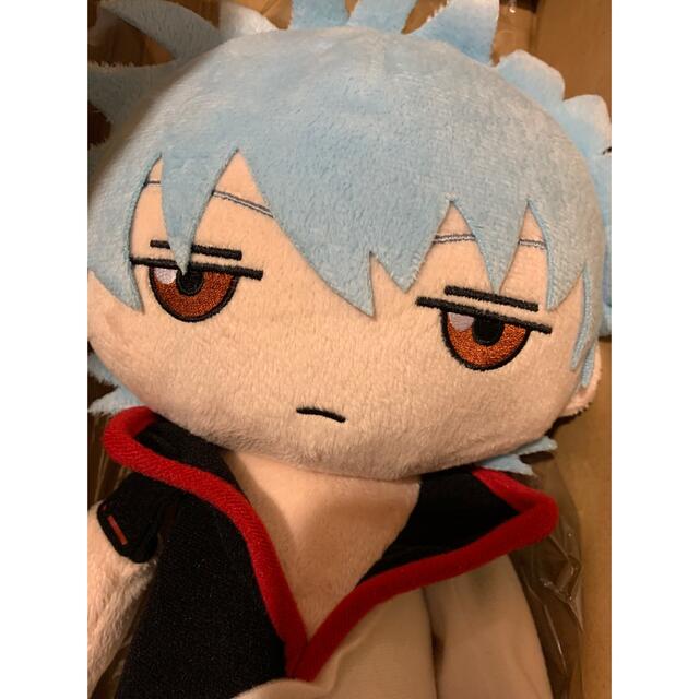 銀魂 坂田銀時 くったりクッション ぬいぐるみの通販 by 奈々美｜ラクマ