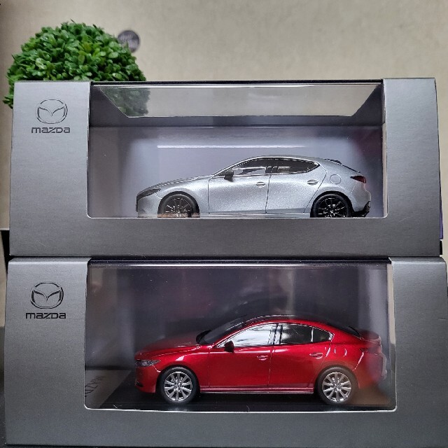 マツダ - MAZDA ミニカー MAZDA3 SEDAN ソウルレッドクリスタル