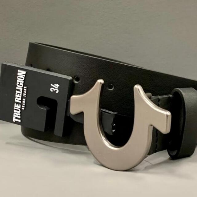 True Religion - 【新品】トゥルーレリジョン USA ベルト ブラック /32