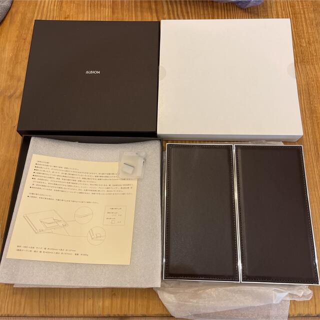 ALBION - 【未使用品】ALBION ノベルティーミラー アルビオン 三面鏡