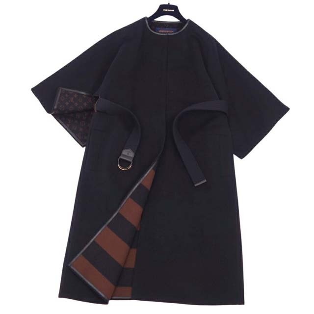 LOUIS VUITTON - ルイヴィトン ラップコート 20AW ガウンコート 裏
