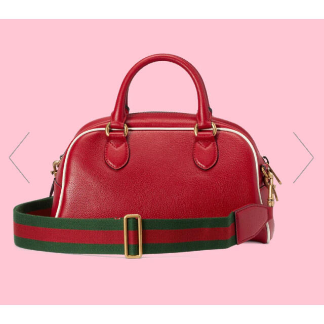 GUCCI - adidas x Gucci ミニ ダッフルバッグ ボストンバッグ 赤