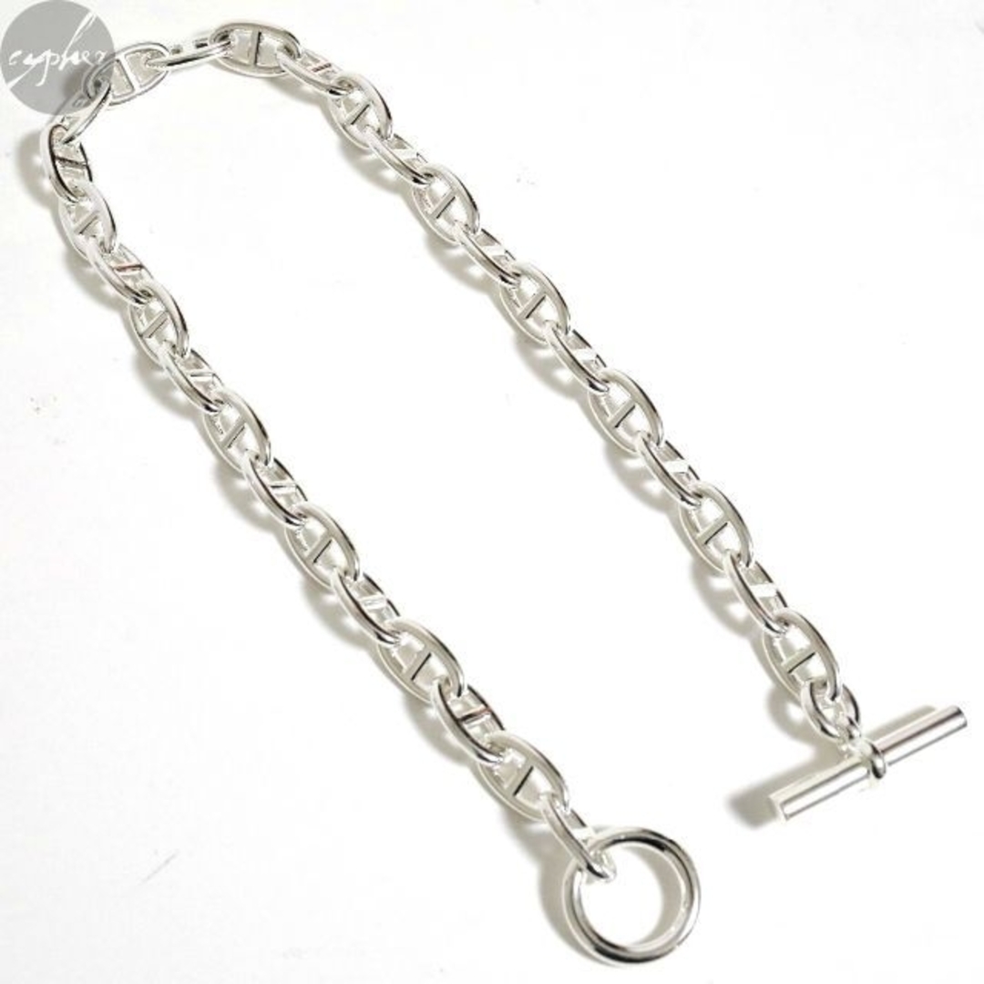 HERMES - GM29 新品 HERMES シェーヌダンクル シルバー ネックレス