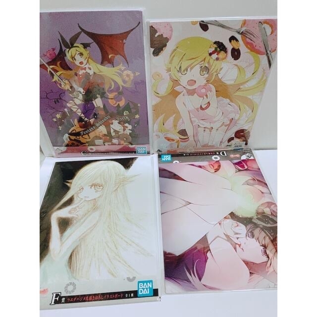 化物語 タペストリー イラストボード 一番くじの通販 by だいだい's