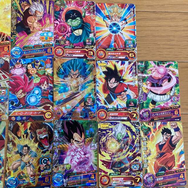 ドラゴンボールヒーローズ ドラヒロ カード 39枚 まとめて プレイ用の
