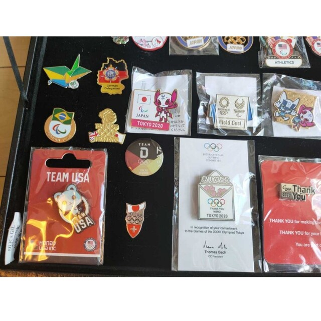 非売品 ピンバッジコレクション】東京オリンピック ピンバッチ 各国