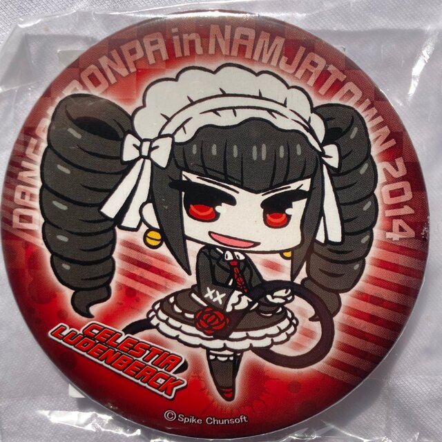 ダンガンロンパ 購買部 血まみれ 缶バッジ 舞園 さやか ダンガンロンパ