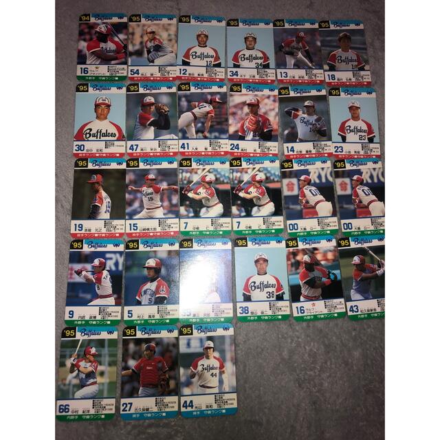 プロ野球カード 近鉄バファローズ 89年91年92年93年94年95年 - next