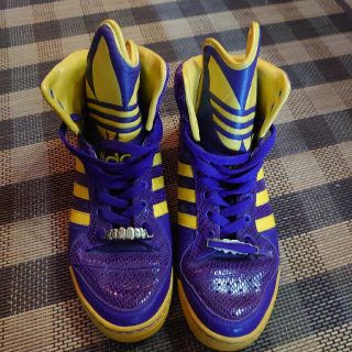 JEREMY SCOTT - adidas×JEREMY SCOTT レイカーズカラー スニーカー25