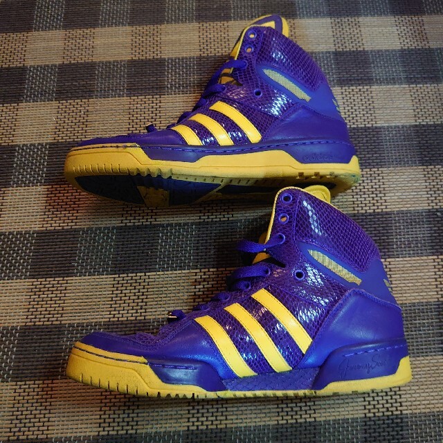 JEREMY SCOTT - adidas×JEREMY SCOTT レイカーズカラー スニーカー25