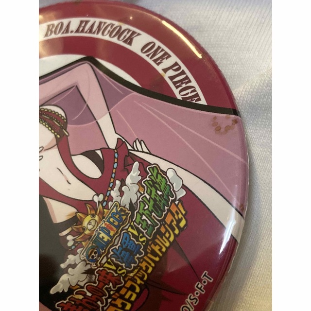 ワンピース ホログラフィックバトルシアター 限定 缶バッジ ハンコック