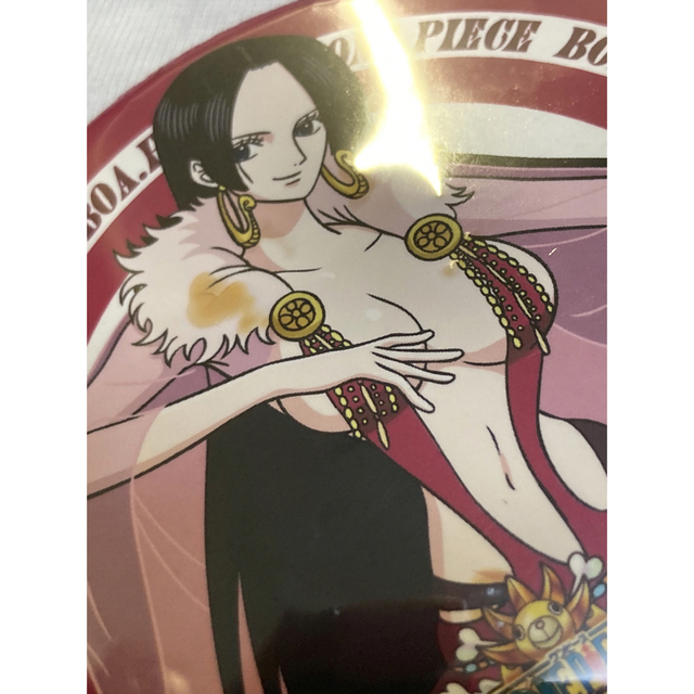 ワンピース ホログラフィックバトルシアター 限定 缶バッジ ハンコック