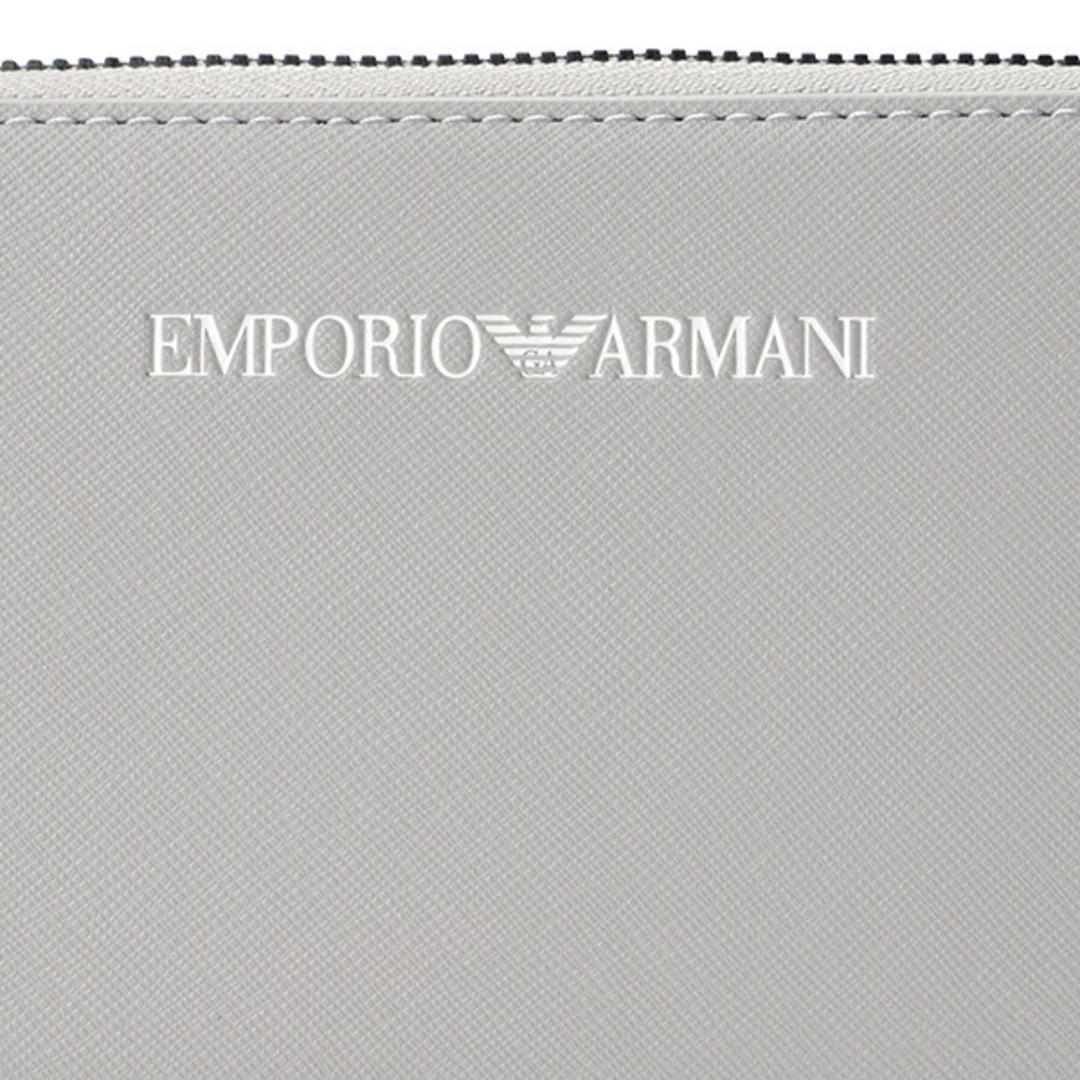 EMPORIO ARMANI - 新品 アルマーニ EMPORIO ARMANI 長財布 グレーの